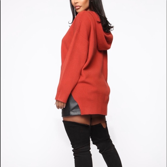 🆕NWT FASHIONNOVA Say I’m Right Oversized Sweater - Picture 4 of 5